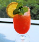 Modo de preparación del coctel Garibaldi
