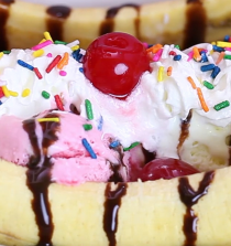 ¡Haz tu Banana Split en sólo 30 segundos!